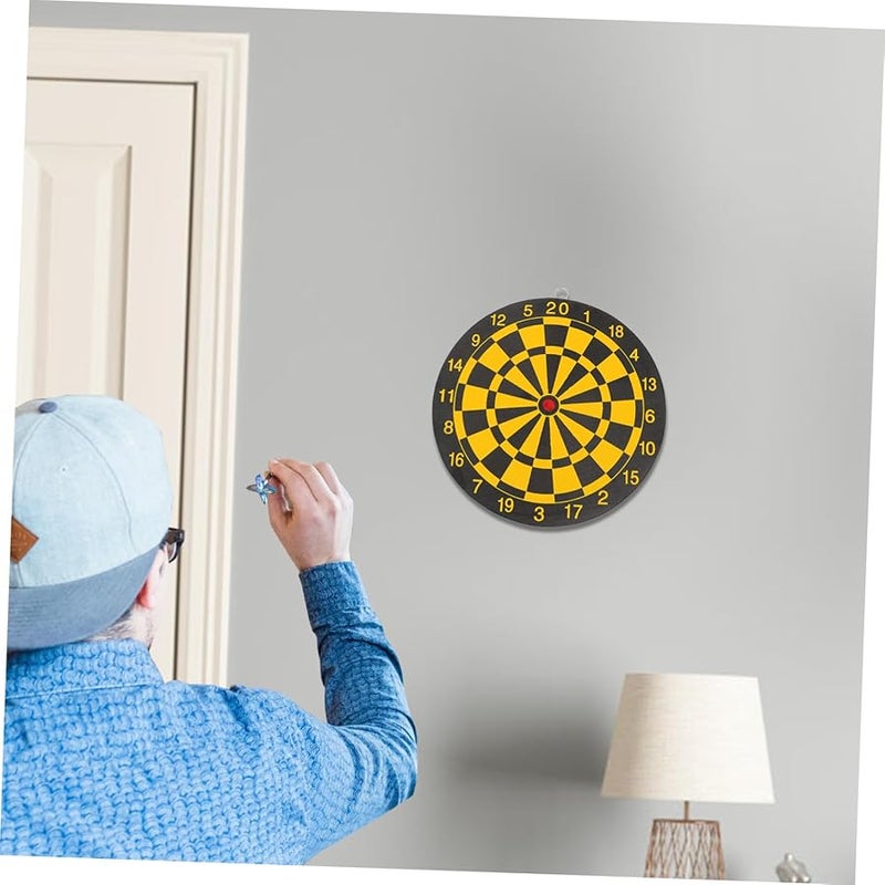Double Sided Dart Board Indoor Outdoor Game For Family Activities And Birthday Parties - Image 5
